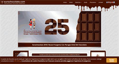 Desktop Screenshot of eurochocolate.com